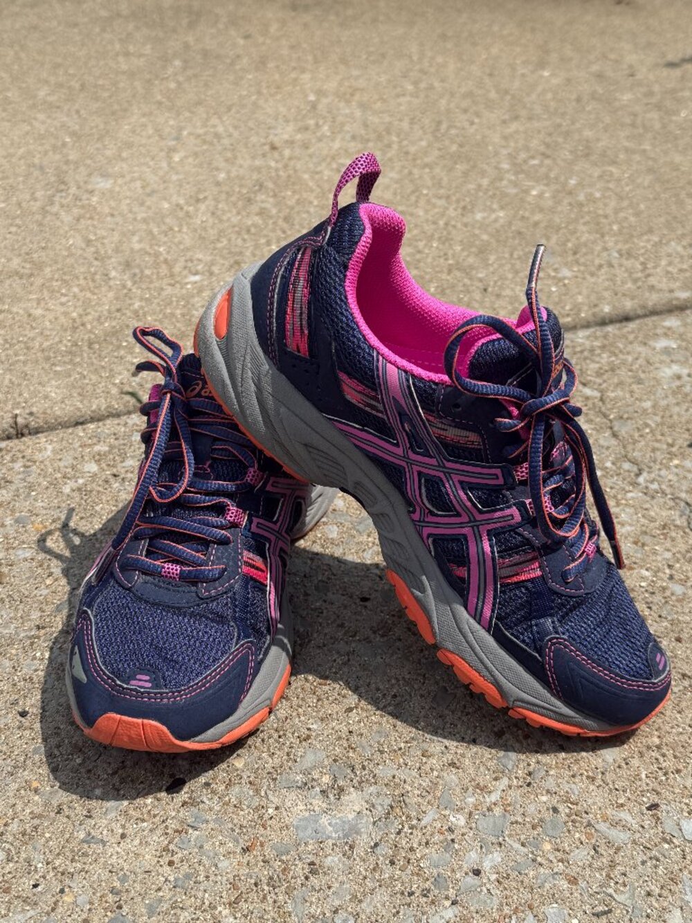 ASICS Gel Venture 5 Trail Running Shoes Gorpcore Athleisure Sz 7 W 2015